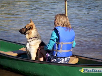 Knox in Canoe
